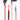 VIVANCO hochwertiges In Ear Headset kompatibel mit allen 3,5mm Geräten, High Performance Sound, Rot